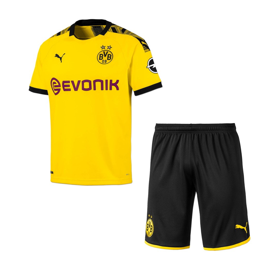 Maillot Football Dortmund Domicile Enfant 2019-20 Jaune